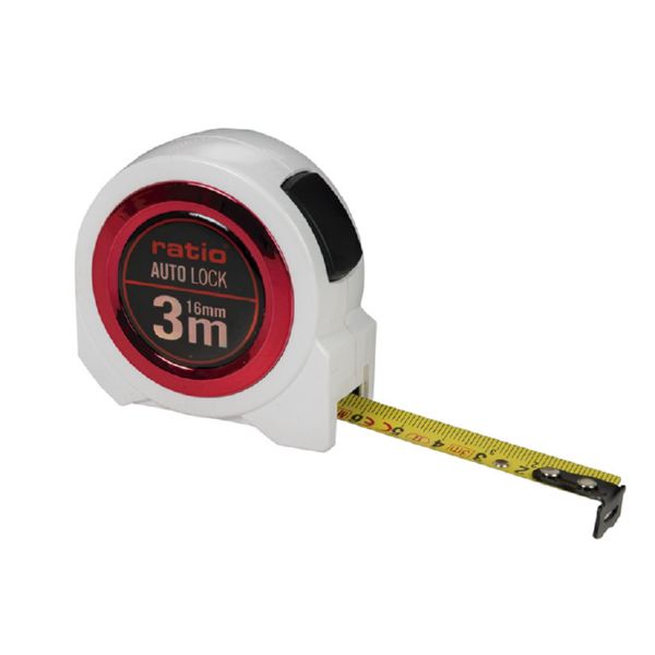 Flexómetro RATIO Auto lock