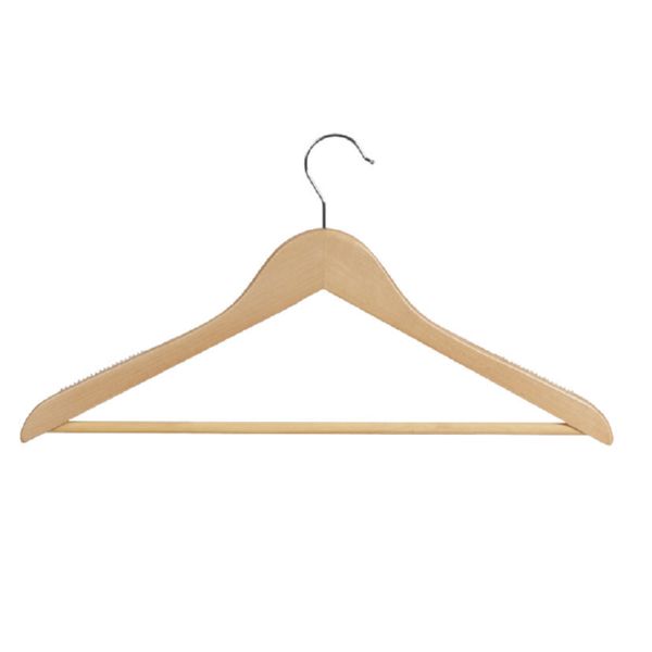 Percha recta 45 cm con dientes antidesli
