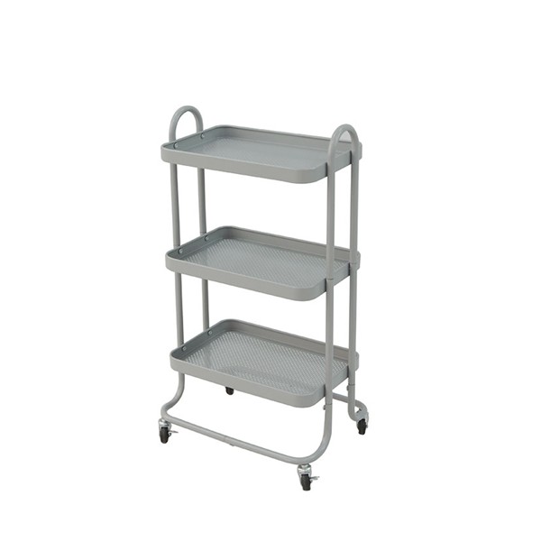 CARRITO C/RUEDAS COMIS GRIS