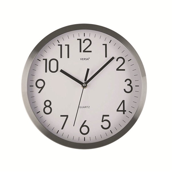 Reloj aluminio 30.5 cm.