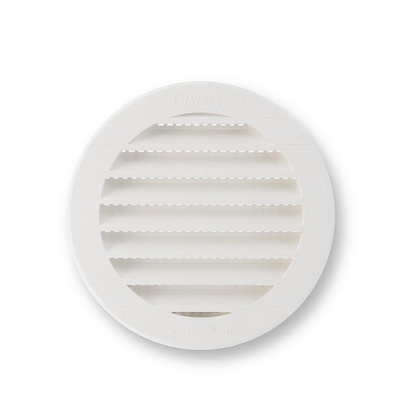 REJILLA EMPOTRAR ABS+MOSQ. Ø11,8CM