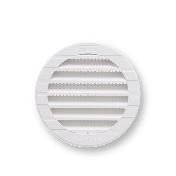 REJILLA EMPOTRAR ABS+MOSQ. Ø9,4CM