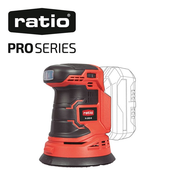 Lijadora rotorbital Oe 125 MM RLR20-B