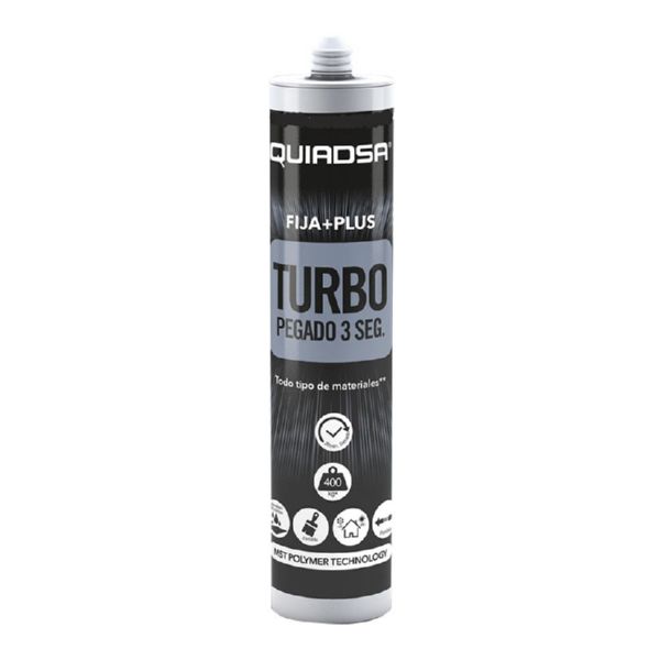 ADHESIVO FIJA PLUS TURBO 290 ML. MARRÓN