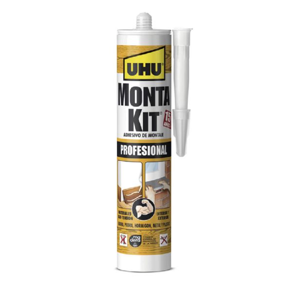 ADHESIVO MONTAJE MONTAKIT UHU