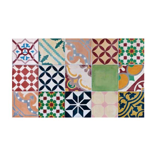 ALFOMBRA CROMA MOSAICO COLOR 45X75 cm