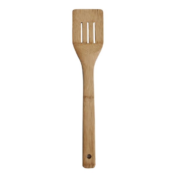 BAMBOO ESPATULA PERFORADA 30CM