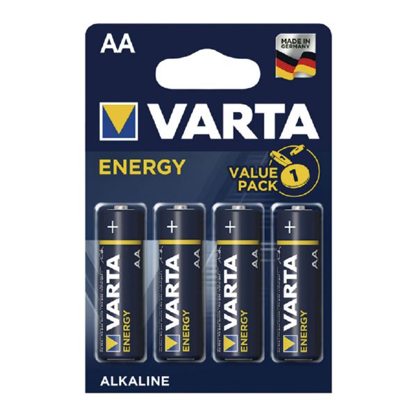 BL.4 PILAS ALC. VARTA ENERGY LR06 AA