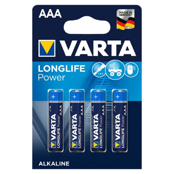 BL.4 PILAS VARTA LONGLIFE AAA LR03
