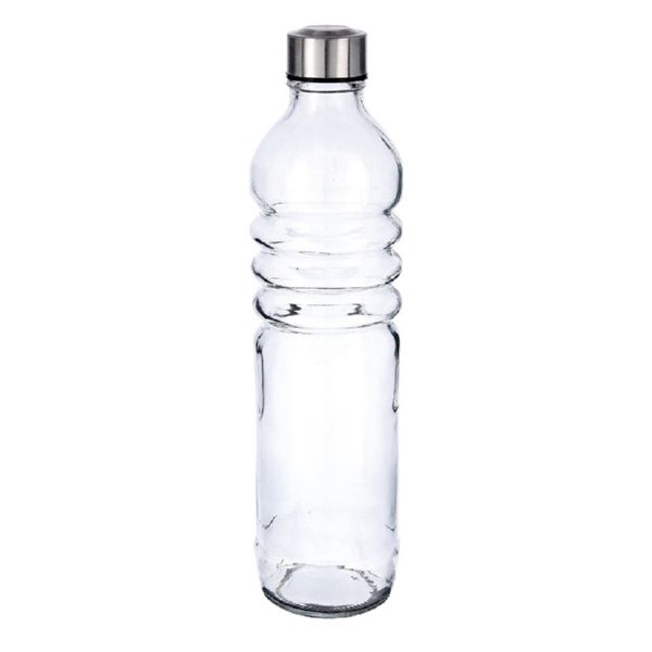 BOTELLA VIDRIO 1,25LT.RELIEVE HABITAT