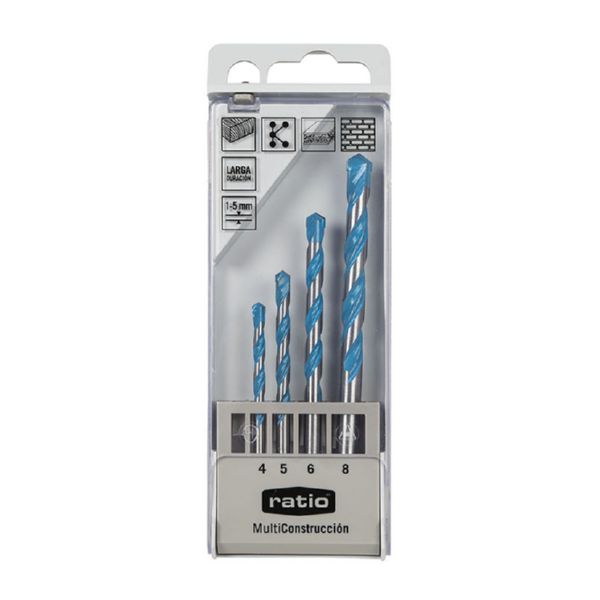 BROCAS MULTICONSTRUCCION JGO. 4 RATIO