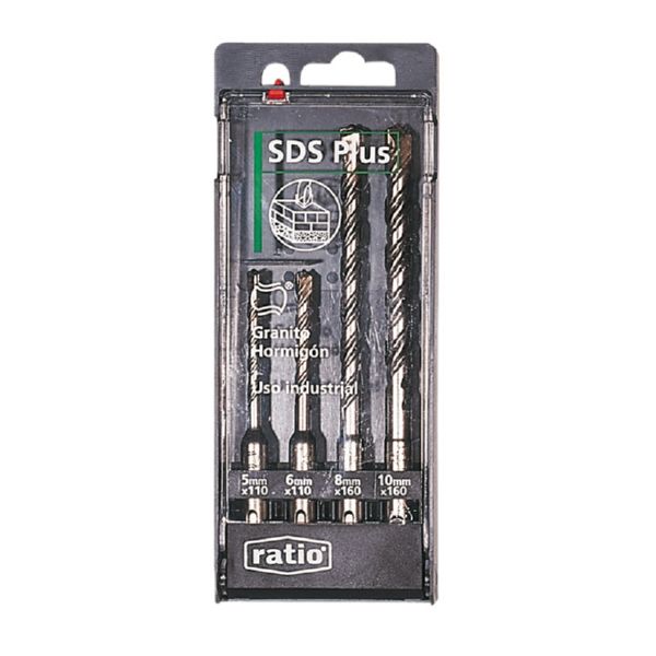 BROCAS SDS PLUS JGO.4 RATIO