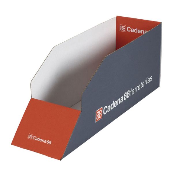 CAJA CARTON EXPOS.GRANEL 110X398MM. 50UN