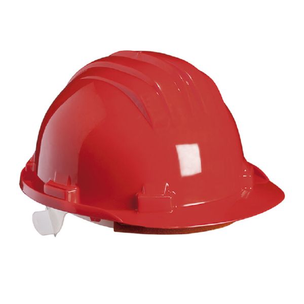 CASCO SEG. C/BANDA DESUDADORA ROJO
