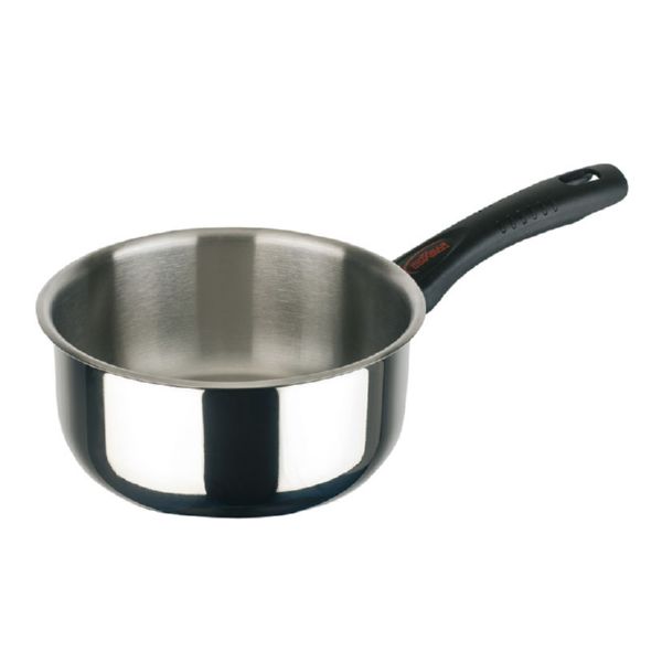 CAZO FORMA 12 CM. INOX. MGO. BAQUELITA