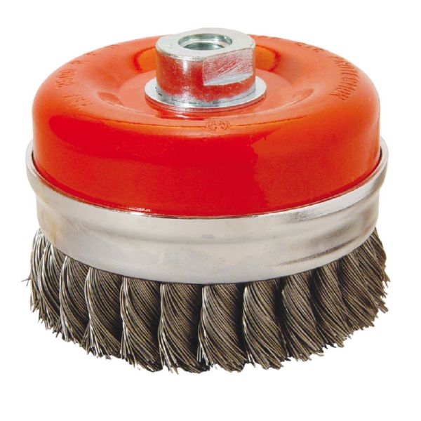 CEPILLO TAZA ALAMBRE TRENZADO 80MM