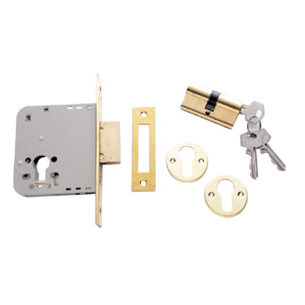 CERRADURA TESA EMBUT.2031-40 LATON