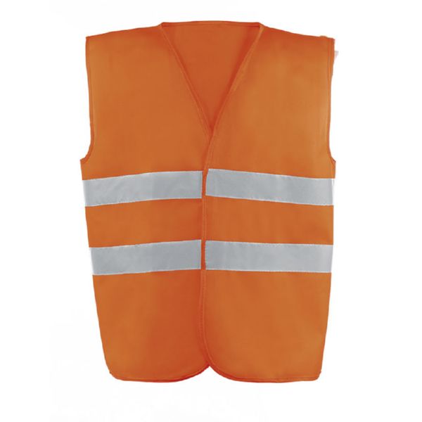 CHALECO ALTA VISIBILIDAD C/NARANJA T/XL