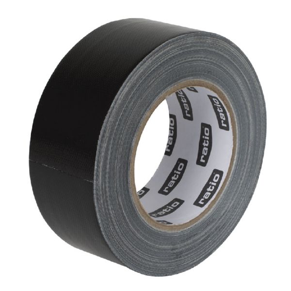 CINTA AMERICANA NEGRA 50MM 30MT RATIO