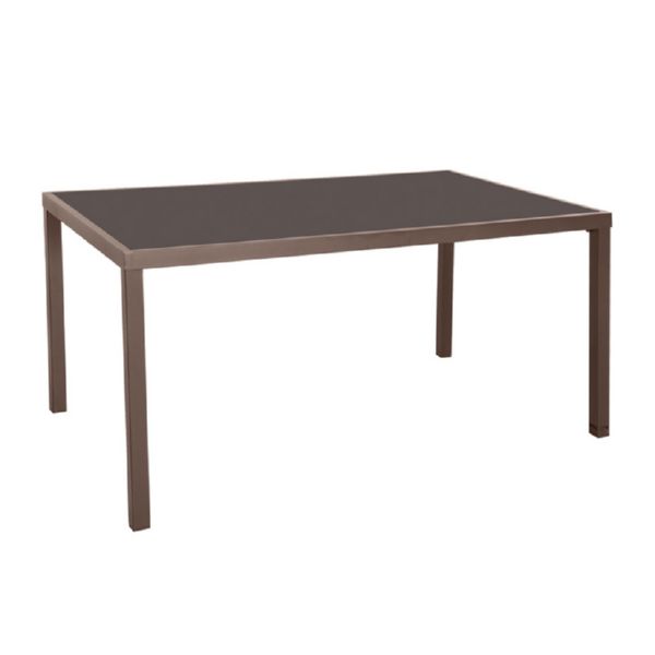 CONJ. MADEIRA MESA ACER/VIDR. 170X100 CM
