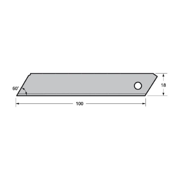 CUCHILLA CUTTER LCB-50S 10UD