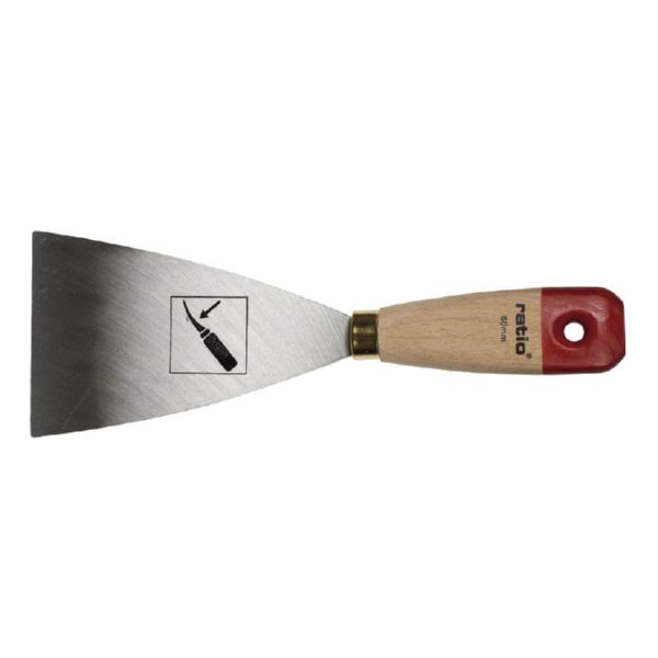 ESPATULA PINTOR MGO MADERA 80MM RATIO