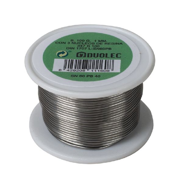 ESTAÑO DUOLEC 60% 1MM.100GR.