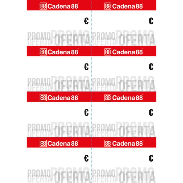 ETIQUETEROS PROMO-OF C88 100X70 100 HOJA