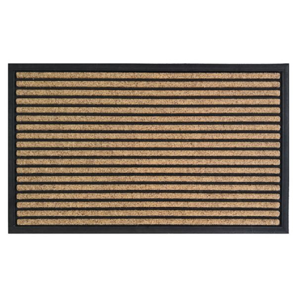 FELPUDO MOQUETA+GOMA SAONA STRIPES 45X75