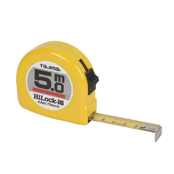 FLEXOMETRO HI-LOCK-16 5M. TAJIMA ABS