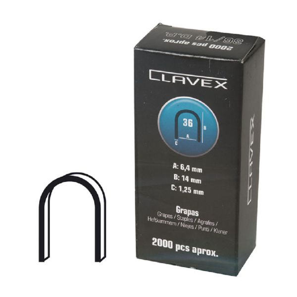 GRAPA P/CABLE RC-36/12 MM
