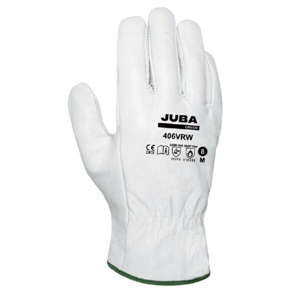 GUANTE FLOR VAC.BLANCO T10 406VRW