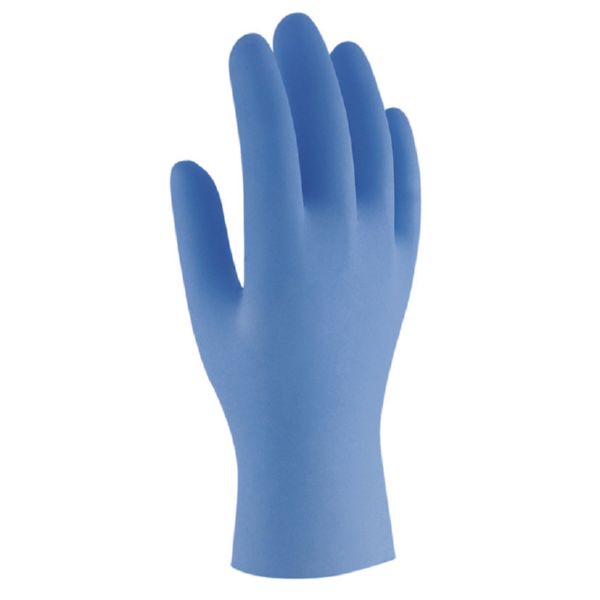 GUANTE NITRILO DESEC.AZUL T/L