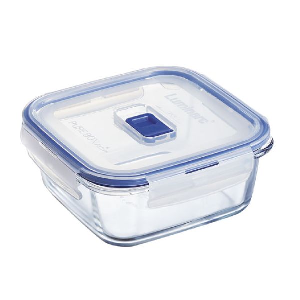 HERMETICO ALIM CUAD 16X16X7CM LUMINARC