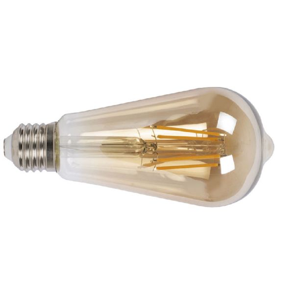 LAMP.LED FILAM.E27 6W 2500K VINTAGE