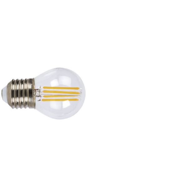 LAMP.LED FILAM.MINIG  E27 4W 2700K TRANS