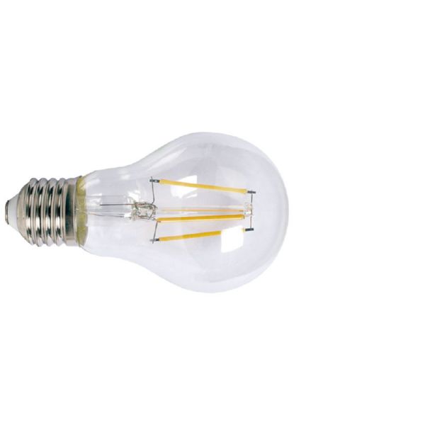 LAMP.LED FILAM.STAND  E27 8W 2700K TRANS