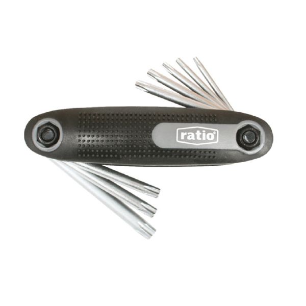 LLAVES TORX JGO8 NAVAJA RATIO