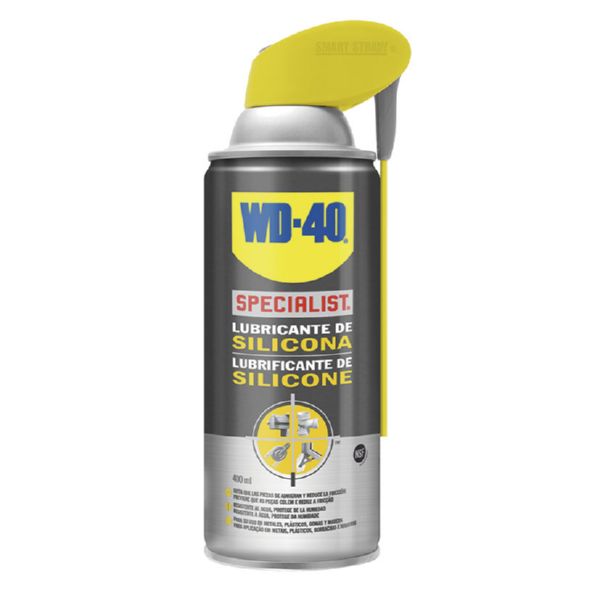 LUBRIC.SILICONA DOBLE ACCION WD-40 400ML