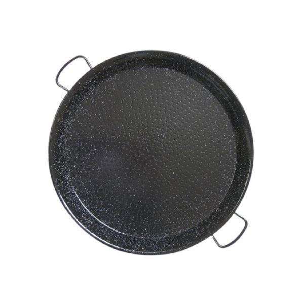 PAELLERA ACERO ESMALTADO 34 CM.