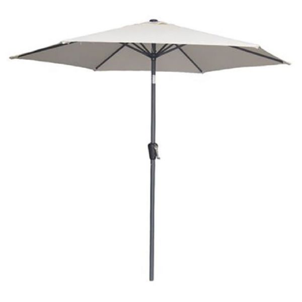PARASOL ALUMINIO 2,5 M. MANIVELA