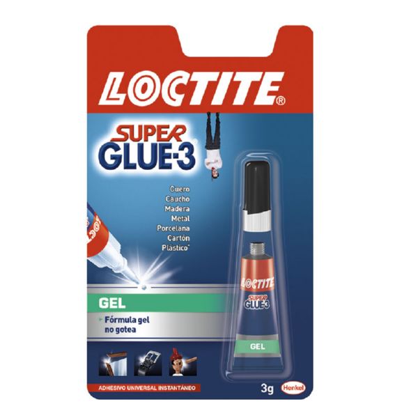PEGAMENTO INST GEL 3GR SUPERGLUE LOCTITE