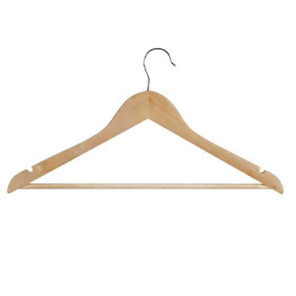 PERCHA MADERA RECTA JGO. 5 UN HABITEX