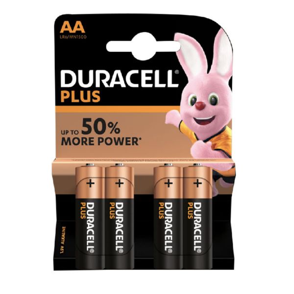 PILA ALKALINA LR06 DURACELL PACK