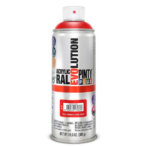 PINTURA SPRAY ACRILICA PLATA  400ML