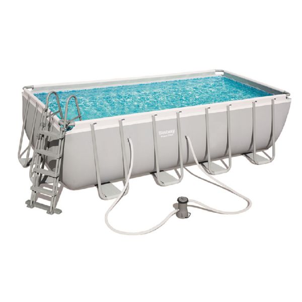 PISCINA PVC RECT 488X244X122CM CART 11532LT POWER STEEL BEST