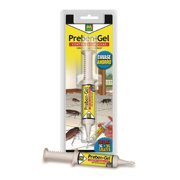 PREBEN GEL CUCARACHAS 5 GR + 5 GR