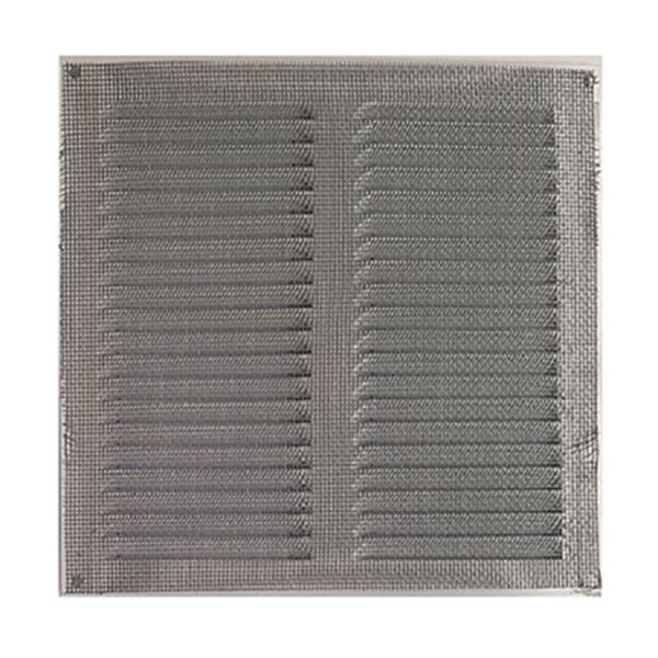 REJILLA VENT.ALUM.20X20 PLATA MOSQUITERA