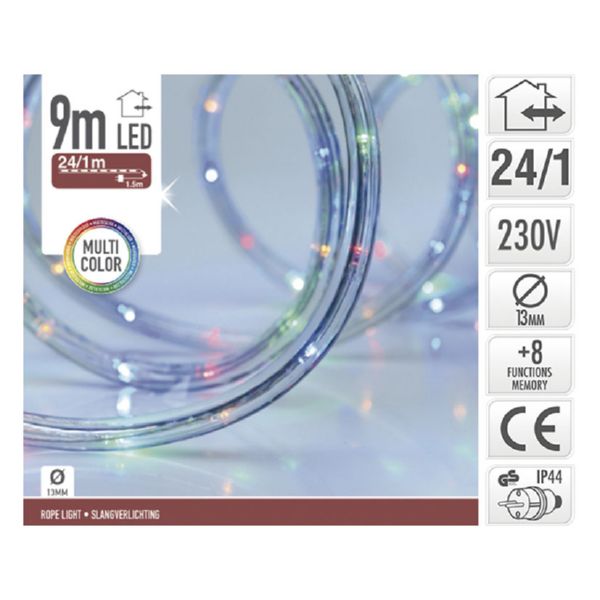 Tubo luces led multicolor 9 m