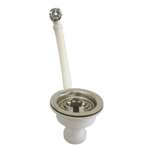 VALVULA CESTILLA DIAM.113MM INOX C/REB.